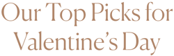 Our Top Picks for Valentine’s Day